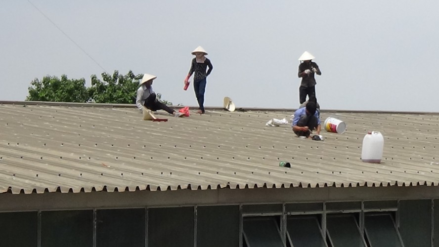 Thợ chống dột mái tôn tại quận tân phú-