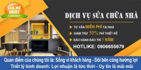 Tư vấn báo giá cải tạo sửa nhà giá rẻ tại quận Phú Phuận giá rẻ