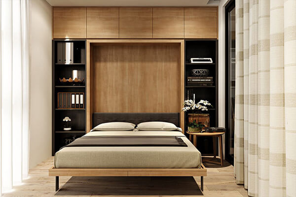 Phòng ngủ với thiết kế hiện đại