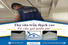Thợ sửa trần thạch cao tại Tp Tân An【Tư vấn giá miễn phí】