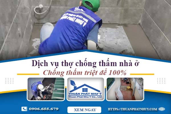 bảng giá dịch vụ chống thấm Tại vũng tàu