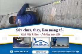 Giá sửa chữa, thay, làm máng xối tại Thanh Trì | Tiết kiệm 10%