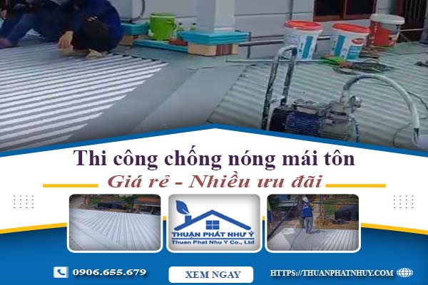 chống nóng mái tôn tại Đồng Nai