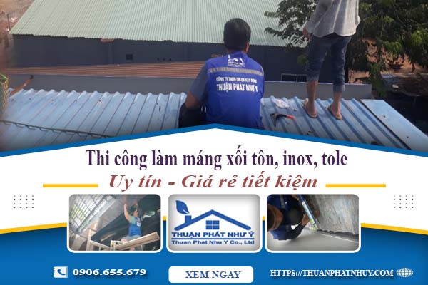 Báo Giá Máng Xối Tại TP.HCM