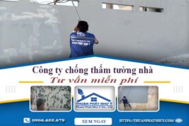 Công ty chống thấm tường nhà tại Biên Hoà【Tư vấn miễn phí】