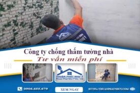 Công ty chống thấm tường nhà tại Bình Chánh【Tư vấn miễn phí】
