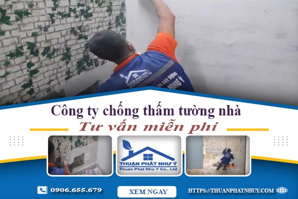 Công ty chống thấm tường nhà tại Bình Chánh【Tư vấn miễn phí】