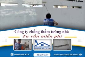 Công ty chống thấm tường nhà tại Bình Tân【Tư vấn miễn phí】