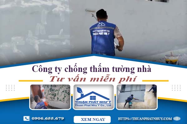 Công ty chống thấm tường nhà tại Gò Vấp【Tư vấn miễn phí】