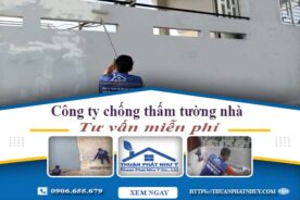 Công ty chống thấm tường nhà tại Long An【Tư vấn miễn phí】