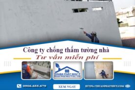 Công ty chống thấm tường nhà tại Long Khánh【Tư vấn miễn phí】