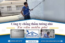 Công ty chống thấm tường nhà tại Phú Nhuận【Tư vấn miễn phí】