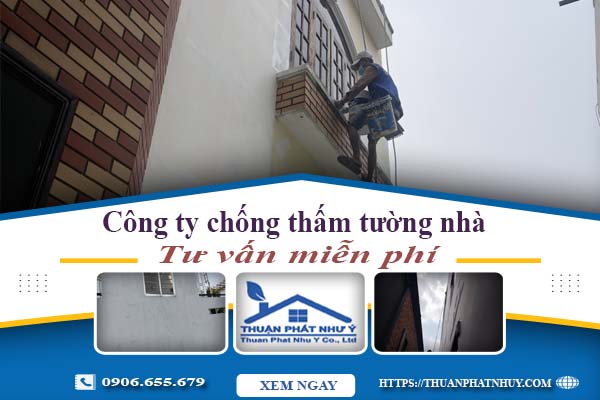 Công ty chống thấm tường nhà tại Quận 2【Tư vấn miễn phí】