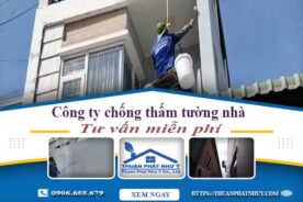 Công ty chống thấm tường nhà tại Quận 4【Tư vấn miễn phí】