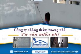 Công ty chống thấm tường nhà tại Quận 5【Tư vấn miễn phí】