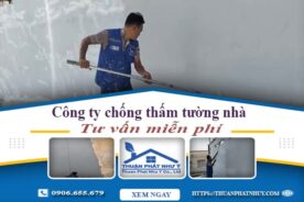Công ty chống thấm tường nhà tại Quận 9【Tư vấn miễn phí】
