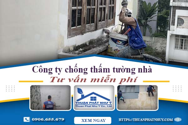 Công ty chống thấm tường nhà tại Tân Bình【Tư vấn miễn phí】