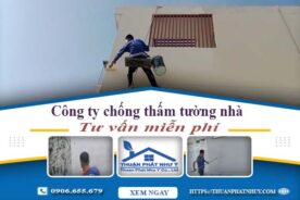 Công ty chống thấm tường nhà tại Tân Phú【Tư vấn miễn phí】