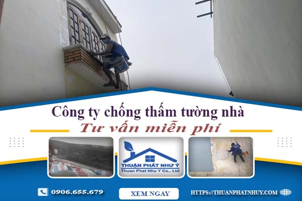 Công ty chống thấm tường nhà tại Thủ Dầu Một【Tư vấn miễn phí】