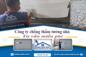 Công ty chống thấm tường nhà tại Thủ Đức【Tư vấn miễn phí】