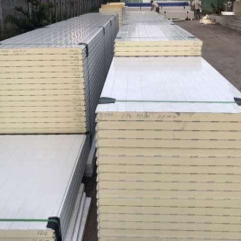 vách panel PU Foam Ngoài Trời - 50mm