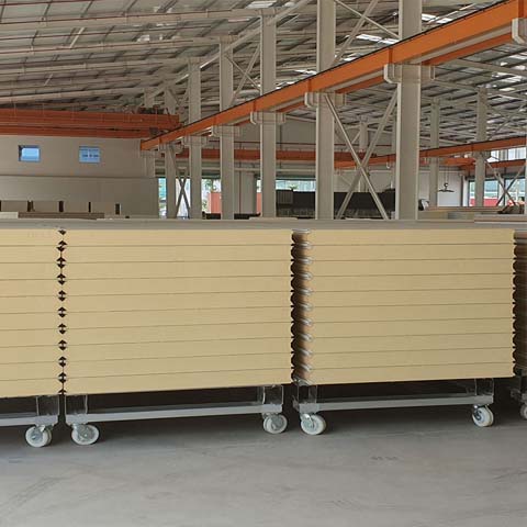 vách panel PU Foam Trong Nhà - 75mm