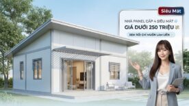 Nhà Cấp 4 Panel Dưới 250 Triệu – Giải Pháp Tối Ưu Chi Phí