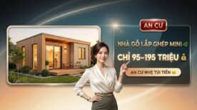 Nhà Lắp Ghép Gỗ Chỉ Từ 95 Triệu: Tuyệt Phẩm Nghỉ Dưỡng