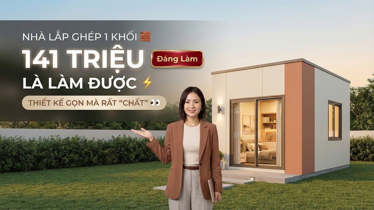 Giải Mã Cơn Sốt Nhà Lắp Ghép Một Khối Từ 141 Triệu