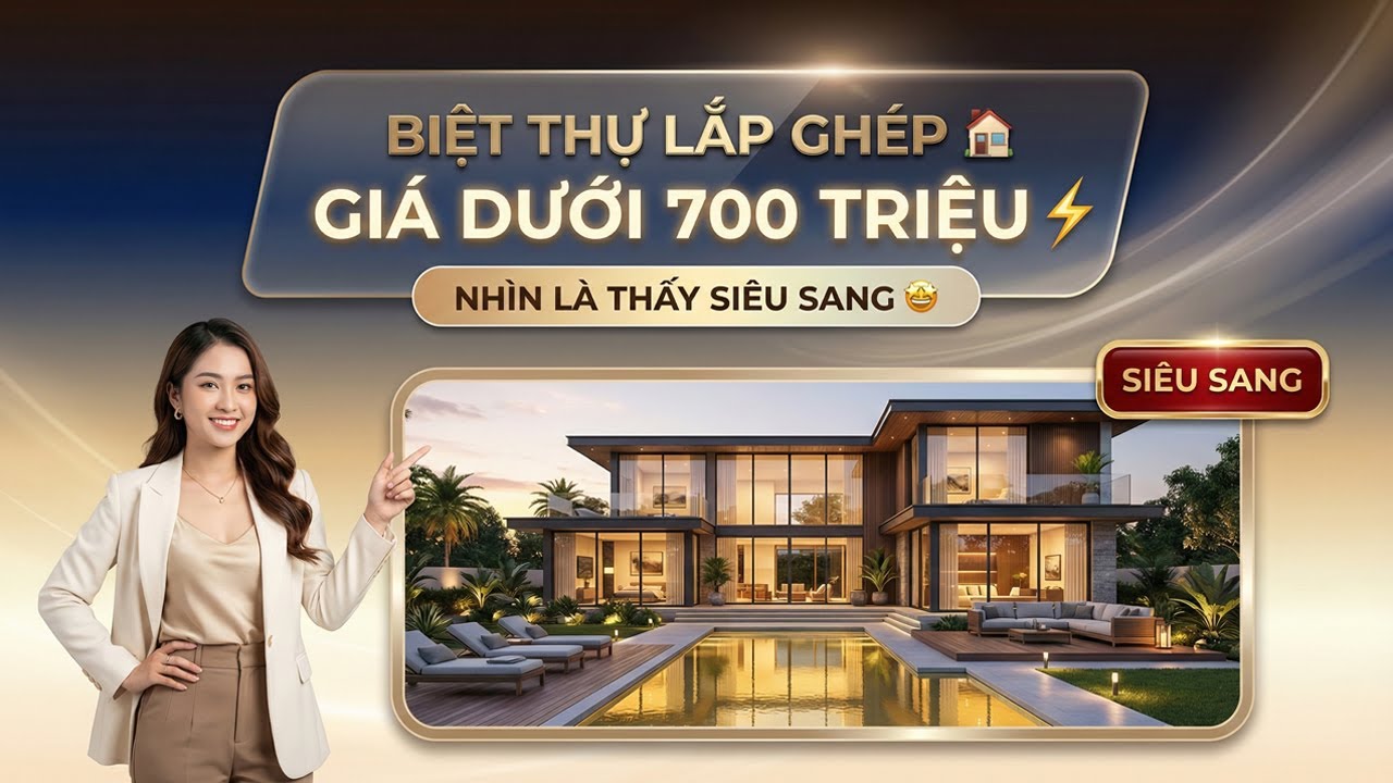 Ngỡ Ngàng Với Biệt Thự Lắp Ghép Hiện Đại Chỉ Dưới 700 Triệu