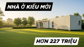 Top 15 Mẫu Nhà Container Dáng Dài Đẹp, Tiện Nghi Hơn 227 Triệu