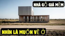 Nhà Gỗ Lắp Ghép Thiết Kế Khép Mở Độc Đáo Chưa Tới 334 Triệu