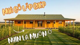 Xây Nhà Gỗ Lắp Ghép Đối Xứng Tiết Kiệm Dưới 209 Triệu