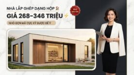 Nhà Lắp Ghép Chỉ Từ 268 Triệu Đến 346 Triệu Đáng Đầu Tư