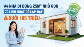 Nhà Di Động 25m² Chưa Tới 185 Triệu Nhỏ Gọn Tiện Nghi
